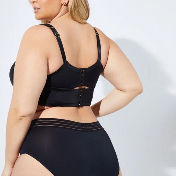 NWT Smoothing Plunge Butterfly Bra 42DD - Picture 2 of 2